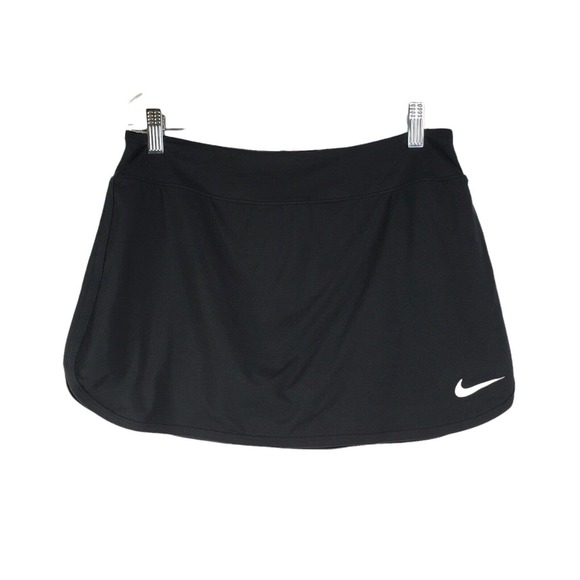 Nike Women’s Court Pure Tennis Skirt-Skort Black Size Womens Medium 728777-010 - Picture 3 of 10